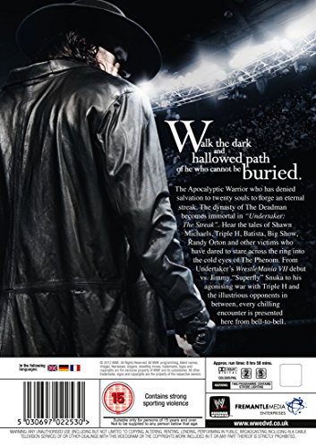 WWE: Undertaker - The Streak [DVD] [Reino Unido]