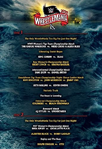 WWE: WrestleMania 36 [DVD]