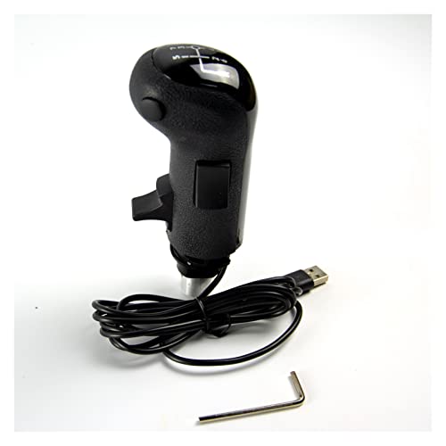 WXDL USB Knob de Cambio de Marcha for Logitech G25 G27 G29 G920 Adecuado ETS2 & ATS Juegos Euro Truck High Gear Simulator Simulator Shifter Simracing Ordenador Personal Juego