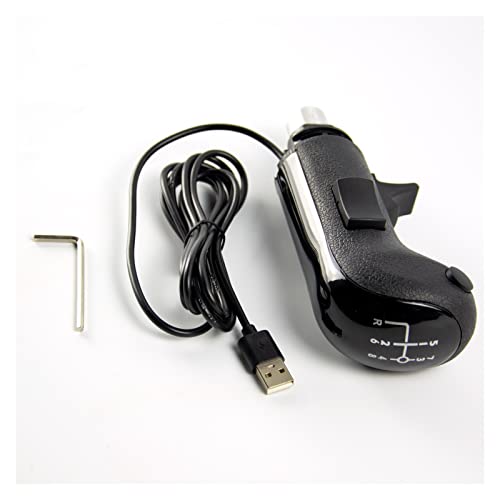 WXDL USB Knob de Cambio de Marcha for Logitech G25 G27 G29 G920 Adecuado ETS2 & ATS Juegos Euro Truck High Gear Simulator Simulator Shifter Simracing Ordenador Personal Juego