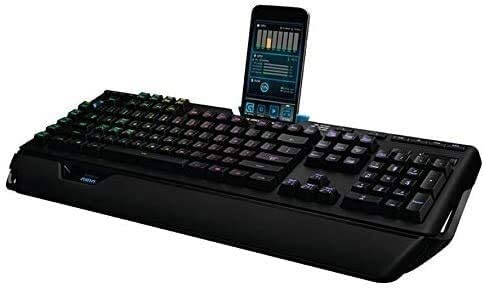 WYKDL Teclado de Juegos for Ordenador Personal Laptop Gamer, Lightlight USB Teclado Ergonómico Gaming English Keyboard(Color: Negro)