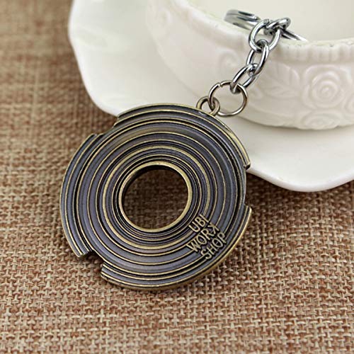 WZLDP Colgante del Bolso del Credo de Amuleto Llavero Assassins Creed Creed