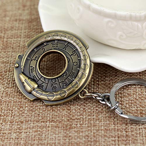 WZLDP Colgante del Bolso del Credo de Amuleto Llavero Assassins Creed Creed