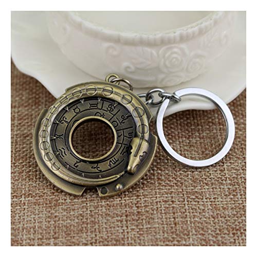 WZLDP Colgante del Bolso del Credo de Amuleto Llavero Assassins Creed Creed