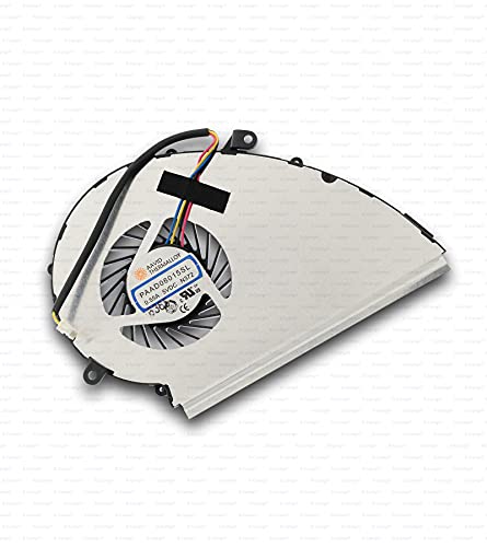 X-Comp PAAD06015SL-N372 - Ventilador de CPU para MSI MS-179E GV72 8RE GF72 8RE GV72 8RD GV72 8RC GF72 8RD PE72 8RD PE72 8RC PE72 8RD