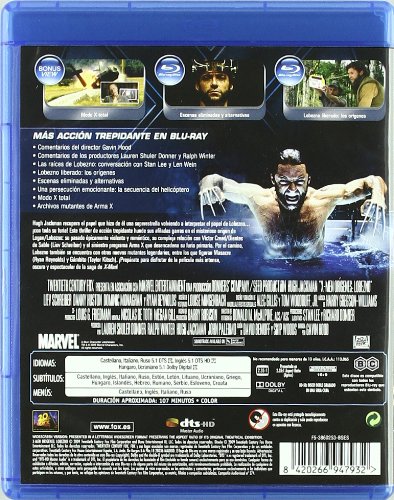 X-Men Origenes: Lobezno - Blu-Ray [Blu-ray]