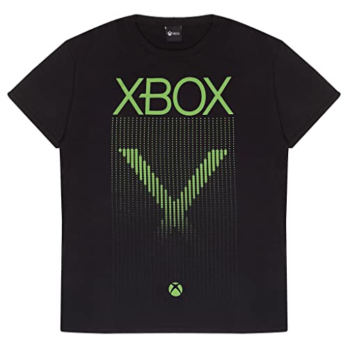 Xbox X desvanecido Camiseta para Hombre Negro L | Gamer tee, Idea del Regalo de cumpleaños para los individuos