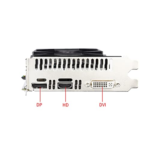 XCJ Tarjeta gráfica PerformanceTarjeta de Video GTX 1050 TI 4GB 128Bit GDDR5 Fit for NVIDIA Geforce PCI-Express 3.0 16X HDMI-Compatible