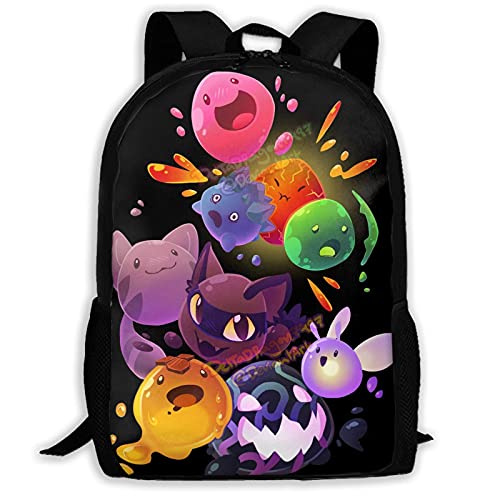 XCNGG Mochila Unisex Cool Casual Slime Ran-Cher Mochila Escolar Mochila de Senderismo para niñas y niños Adolescentes