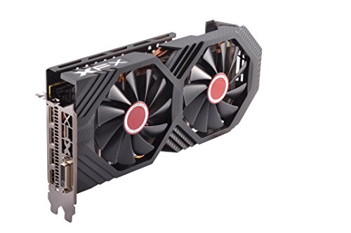XFX AMD Radeon RX RX-580P8DFD6 8GB Triple X Edition - Tarjeta gráfica Radeon Express, GDDR5,256BIT,DVI+HDMI+3DP,GTS