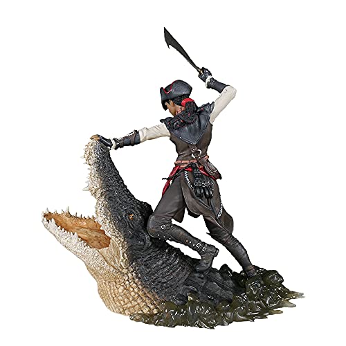 XGLIPQ Assassins Creed III: Liberation, Aveline de Grandpré, Altura 27 (cm) / 10,6 (in), Figura de animación de Material de PVC, relación Calidad-Precio, Adornos de Regalo (colección Decorativa)