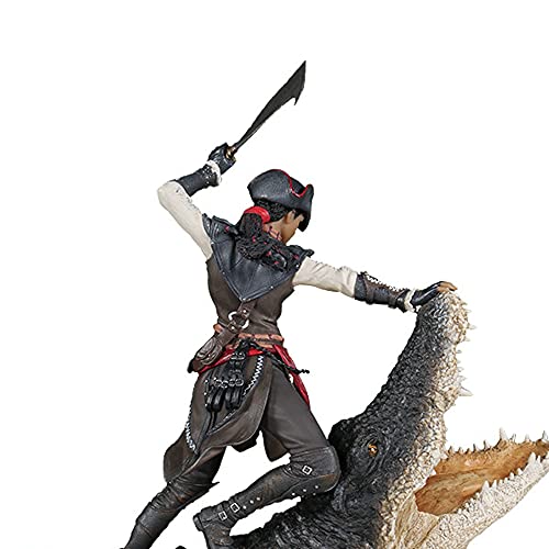 XGLIPQ Assassins Creed III: Liberation, Aveline de Grandpré, Altura 27 (cm) / 10,6 (in), Figura de animación de Material de PVC, relación Calidad-Precio, Adornos de Regalo (colección Decorativa)
