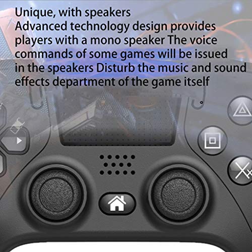 Xiangrun Mando inalámbrico PS4, Gamepad inalámbrico S-o-n * y P-l-a-ys-t-a-t-in 4 Joystick inalámbrico Bluetooth para teléfonos PS4 / PC/Androd