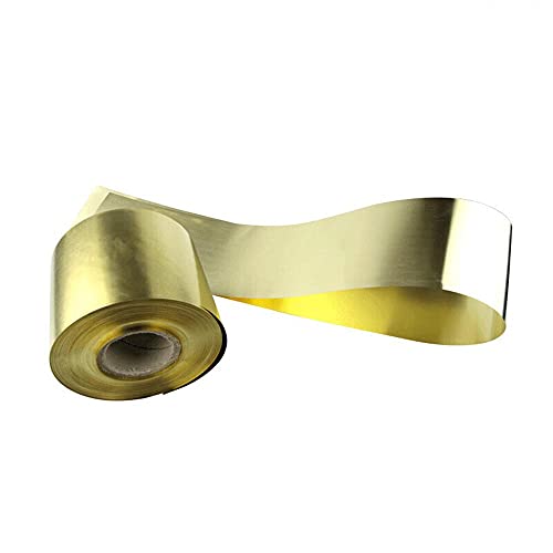 XIAOHUAHUA Lámina Delgada De Metal De Latón, Grosor 0,5~0,8mm, Ancho 200mm, Cuña De Placa De Lámina De Cinturón, Metalurgia, Longitud 1 M / 3,28 Pies,0.6mm*200mm*1m