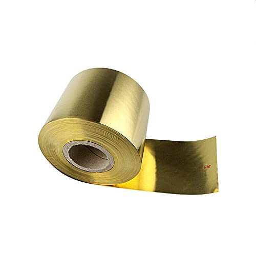 XIAOHUAHUA Lámina Delgada De Metal De Latón, Grosor 0,5~0,8mm, Ancho 200mm, Cuña De Placa De Lámina De Cinturón, Metalurgia, Longitud 1 M / 3,28 Pies,0.6mm*200mm*1m