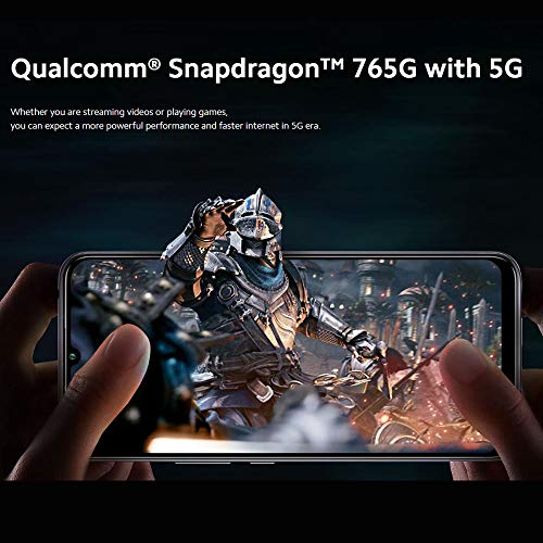 Xiaomi Mi 10 Lite 5G Smartphone 6GB 128GB 6.57'' AMOLED 48MP Quad-cámara 4160mAh (Typical) NFC, Gris