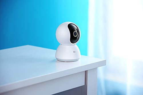 Xiaomi Mi 360° Home Security Camera 2K, cámara de vigilancia, detección Humana Inteligente AI, visión Nocturna, resolución 2K, Color Blanco, versión Italiana