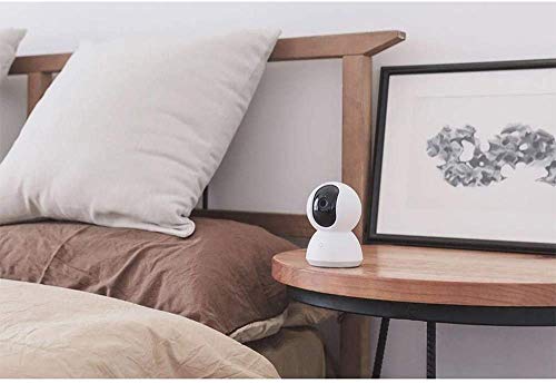 Xiaomi Mi Home Security Camera 360° - Cámara de Seguridad, 1080p, Conectividad wifi, para Interior, Blanca