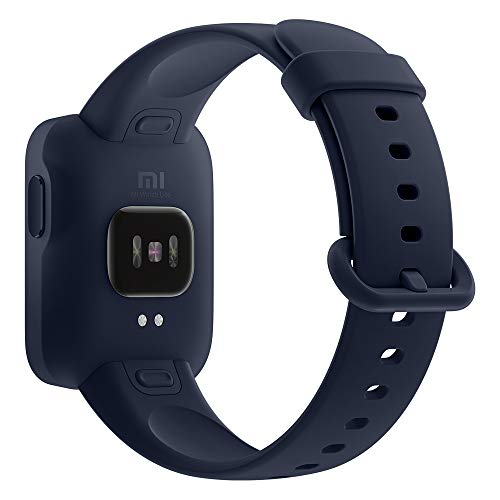 Xiaomi Mi Watch Lite - Reloj inteligente , GPS, control frecuencia cardíaca, 11 modelos de entrenamiento, Azul (Navy Blue)