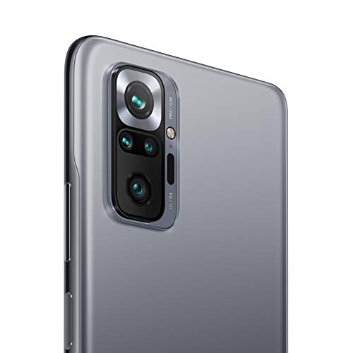 Xiaomi Redmi Note 10 Pro - Smartphone 8+128GB, 6,67" AMOLED DotDisplay de 120 Hz, Snapdragon 732G, 108 MP Cámara cuádruple, 5020 mAh, Gris Onyx