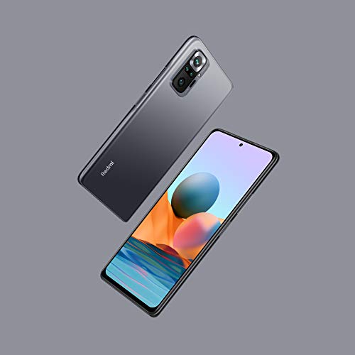 Xiaomi Redmi Note 10 Pro - Smartphone 8+128GB, 6,67" AMOLED DotDisplay de 120 Hz, Snapdragon 732G, 108 MP Cámara cuádruple, 5020 mAh, Gris Onyx