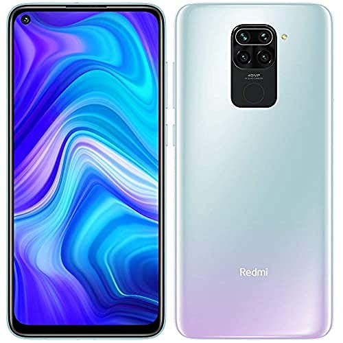 Xiaomi Redmi Note 9 Smartphone 6.53" FHD+ Display, 3GB/64GB, 4G, Dual Sim, Polar White [European Version]