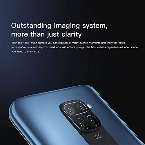 Xiaomi Redmi Note 9 Smartphone,4Gb Ram 128Gb Rom Mobilephone,6.53" Dotdisplay Mtk Helio G85 Procesador 48Mp + 8Mp + 2Mp + 2Mp Ai Quad Camera Hotshot Versión Global(Gris)