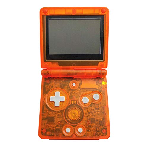 Xingsiyue Reemplazo Transparente Claro Lleno Housing Cáscara Caso Piezas de Reparación para Nintendo Gameboy Advance SP GBA SP Consola
