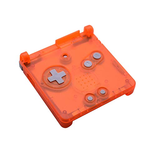 Xingsiyue Reemplazo Transparente Claro Lleno Housing Cáscara Caso Piezas de Reparación para Nintendo Gameboy Advance SP GBA SP Consola