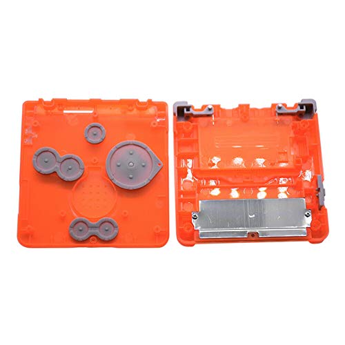 Xingsiyue Reemplazo Transparente Claro Lleno Housing Cáscara Caso Piezas de Reparación para Nintendo Gameboy Advance SP GBA SP Consola
