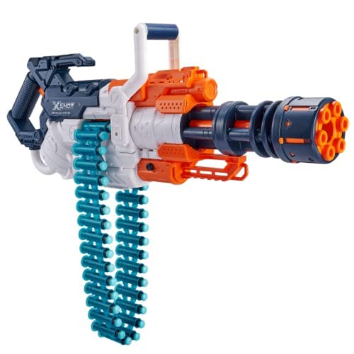 XSHOT Crusher – Palanca de Tiro semiautomático – 35 Cortes – 48 Flechas, Color Golpes (Zuru 36382)