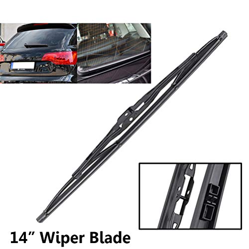 Xukey escobillas limpiaparabrisas delanteras y traseras para Q7 4L 2006-2015(juego de 3)