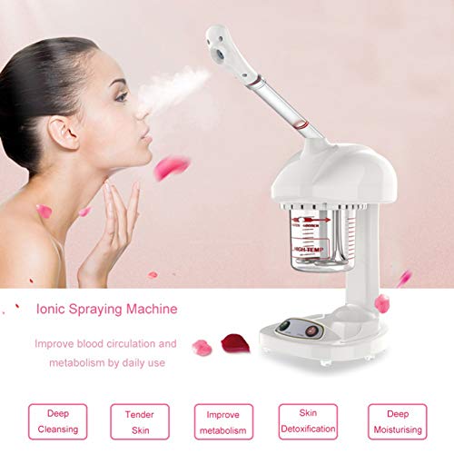 XYEQZ Portátil Nano Ionic Face Steamer, Uso Personal De La Casa, Mini Tabla Top SPA Steamer Machine, Mist Hot Beauty Equipment