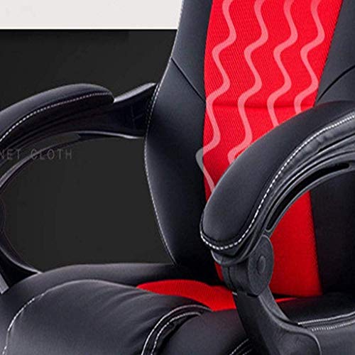 YAMMY Silla de Oficina Silla para Juegos Silla de Oficina Respaldo Alto Computadora Música Silla para Videojuegos Respaldo Ajustable Aleación de Aluminio Tarifa (Silla para Juegos)