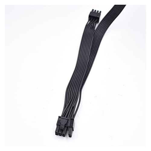 YANGQI yaoqijie 5pcs / Lote 8pin a Dual Pci Express 8Pin (6 + 2) Cable de alimentación Pin 8 Pin 1 a 2 Spliter Compatible con Corsair TX850M RM1000 Modular PSU Lasting (Cable Length : 0.8m)