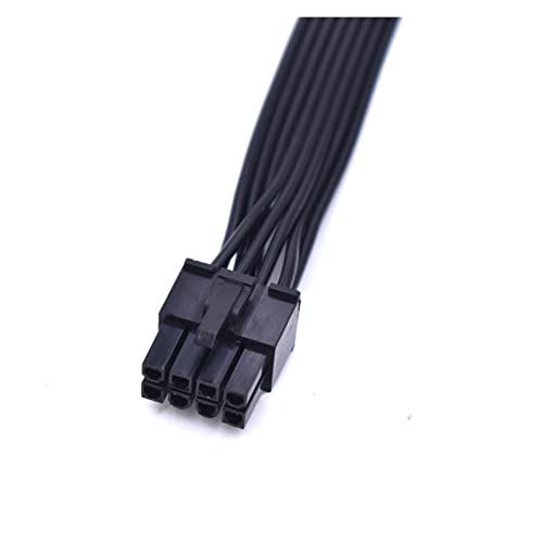YANGQI yaoqijie 5pcs / Lote 8pin a Dual Pci Express 8Pin (6 + 2) Cable de alimentación Pin 8 Pin 1 a 2 Spliter Compatible con Corsair TX850M RM1000 Modular PSU Lasting (Cable Length : 0.8m)