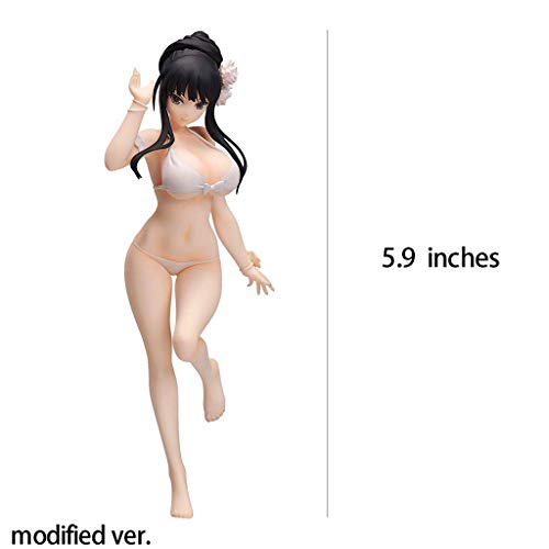 Yanshangqi Senran Kagura Peach Beach Splash: Ikagura (Traje de baño Version) PVC Figure - 5,9 Pulgadas