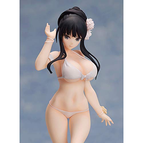 Yanshangqi Senran Kagura Peach Beach Splash: Ikagura (Traje de baño Version) PVC Figure - 5,9 Pulgadas