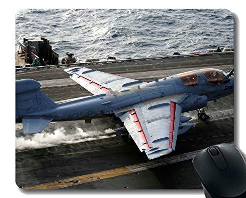 Yanteng Alfombrilla de ratón antirresbaladiza de Mousepad, Alfombrilla para el ratón Militar de Northrop Grumman EA 6B Prowler, Base de Goma Antideslizante