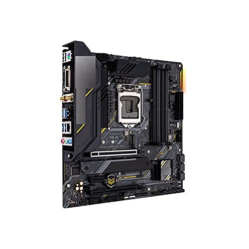 YAOUFBZ Fit for ASUS TUF Gaming B460M-PLUS (WI-FI) Matx Intel B460 DDR4 WiFi 6, SATA 6 Gbps, USB 3.2 Gen 1 128G LGA 1200 CPU Placa basePlaca Base de computadora de Escritorio