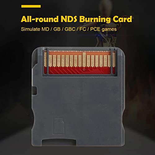 YAQINUO Adaptador de madera de la tarjeta de memoria del videojuego R4 para NDS MD GB GBC FC PCE