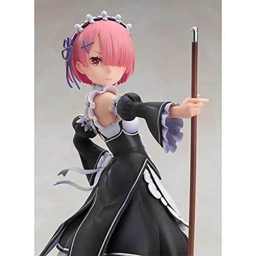 YEARGER Re: Zero - Starting Life In Another World Ram Figura De Acción 3D PVC Material Decoraciones Coleccionables Anime Modelo Figura