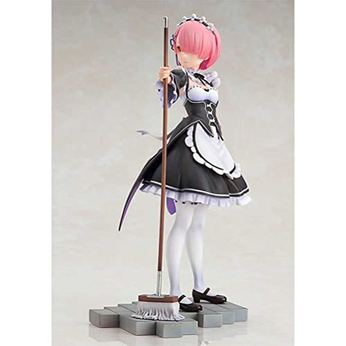 YEARGER Re: Zero - Starting Life In Another World Ram Figura De Acción 3D PVC Material Decoraciones Coleccionables Anime Modelo Figura