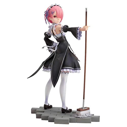 YEARGER Re: Zero - Starting Life In Another World Ram Figura De Acción 3D PVC Material Decoraciones Coleccionables Anime Modelo Figura