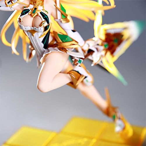YEARGER Xenoblade Chronicles 2: Mythra 1/7 Proporción Personaje Modelo 3D PVC Material Figura De Acción Anime Regalos Juguetes
