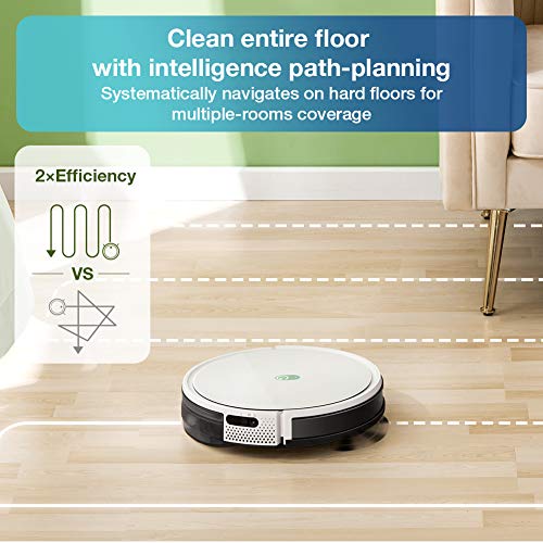 yeedi k650 Robot Aspirador y Fregasuelos, Succión 2000 Pa, 120 Min de Autonomía, Depósito y Tanque 2 en 1 para Aspira, Barre, Friega y Pasa la Mopa, Cepillo Especial Mascotas, Control por APP&Alexa