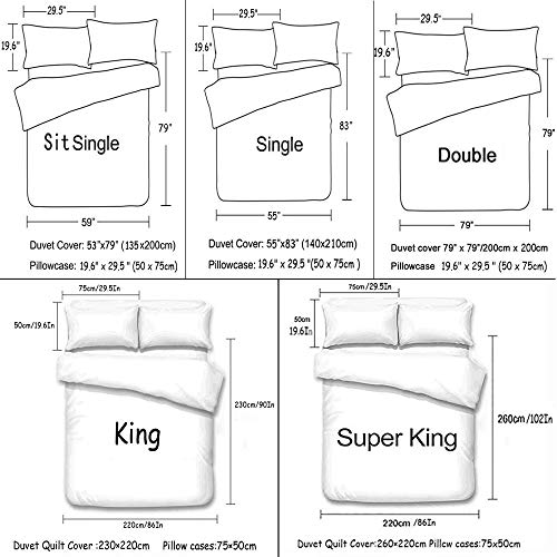 YIWANGO Funda Nórdica para Edredón Bendy and The Ink Machine Juego De Cama Individual 3D 2 Fundas De Almohada 100% Algodón Puro Microfibra Suavidad Y Comodidad,B-Single140x210cm