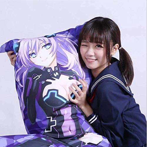 YIYANGFAN Fundas de almohada de anime Attack on Titan para abrazar el cuerpo de la ropa de cama, fundas de almohada e103, piel de melocotón 50 x 160 cm