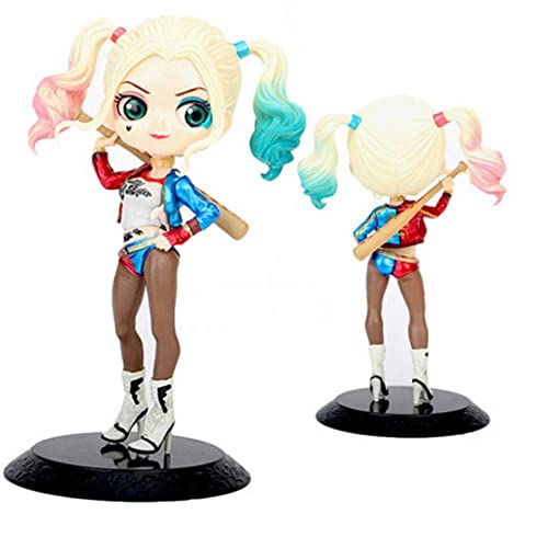 ykop Anime Model, Harley Quinn Joker - Figuras de acción de PVC, suicidio, dibujos animados, anime, coleccionables, 15 cm, Harley Quinn (Harley Quinn)