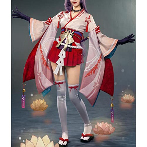YLJXXY Disfraz de Cosplay Naraka Bladepoint, Disfraz de Anime, Disfraz de Cosplay, Disfraz de Fiesta de Navidad, Conjunto Completo para niñas y Mujeres, M